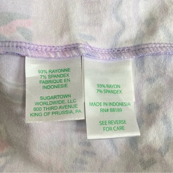 Lilly Pulitzer UPF 50+ Sophiletta Dress in Light Lilac Trunks In The Air, Size S - Picture 12 of 13